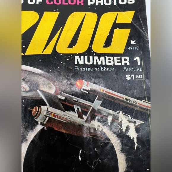 Starlog Magazine premiere issue 1976 Star Trek Cover - Picture 10 of 15